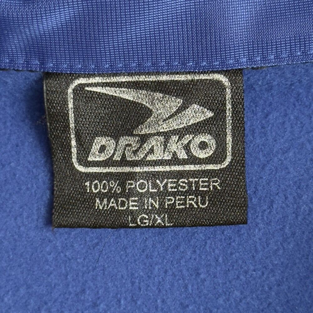 Vintage Brasil Football/Soccer Full Zip Jacket Drako Tag Men L-XL EUC - Picture 4 of 10